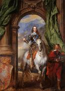 Dyck, Anthony van Charles Iwith Monsieur de St Antoine (mk25)